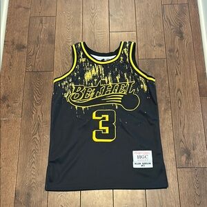 Black and Yellow Men's Jersey